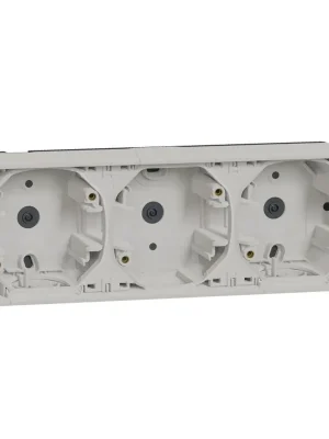 Nástěnná krabice trojnásobná Schneider Electric Mureva MUR39913, IP55, vodorovná, polar Výprodej