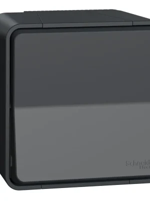 Finální Výprodej Přepínač střídavý Schneider Electric Mureva řazení 6, MUR35021, IP55, komplet, antracit