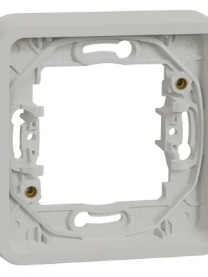 Rámeček jednonásobný pro zapuštěnou montáž Schneider Electric Mureva MUR39107, IP55, polar Levný