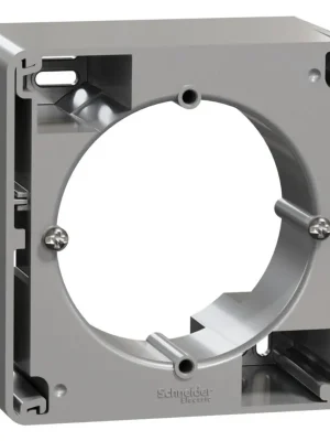 Krabice povrchová Schneider Electric Sedna Design SDD113901 aluminium Cenově Výhodný