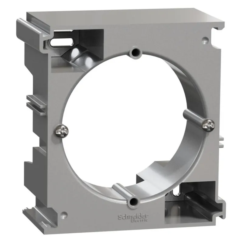 Sleva Krabice povrchová vícenásobná Schneider Electric Sedna Design SDD113902 aluminium