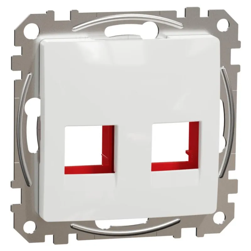 Kryt pro RJ45 KRONE UTP konektor Schneider Electric Sedna Design SDD111441C bílá Časově Omezené