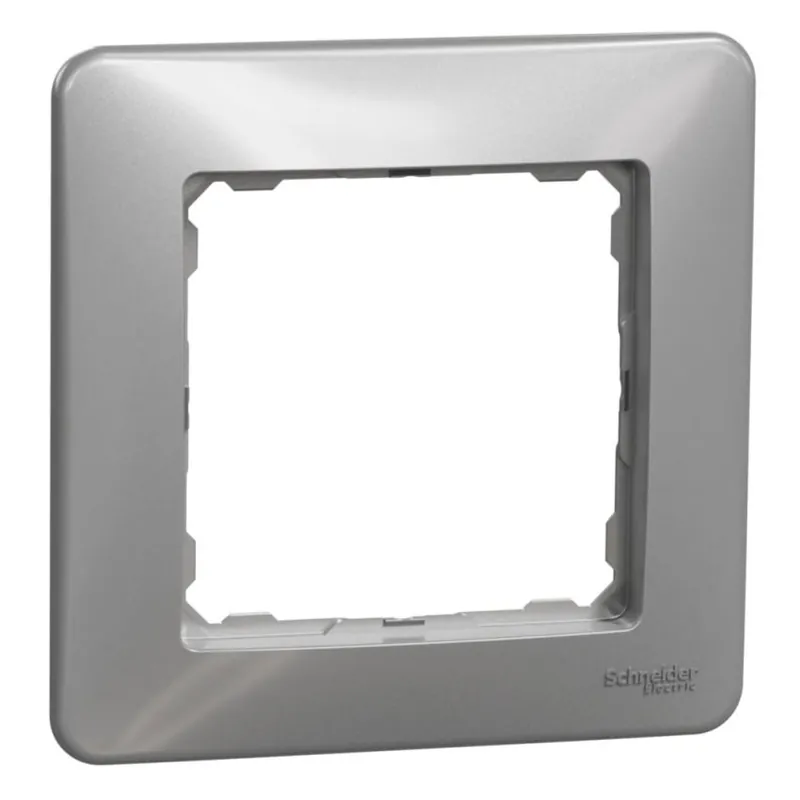 Rychlé Dodání Rámeček jednonásobný Schneider Electric Sedna Design SDD313801 aluminium