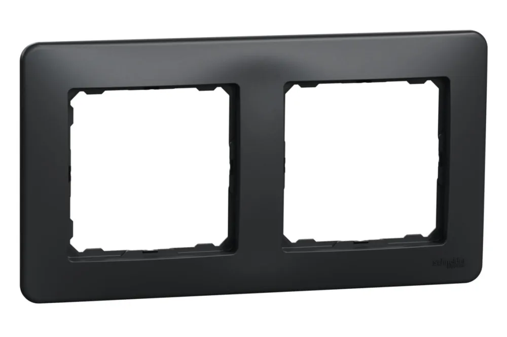 Rámeček dvojnásobný Schneider Electric Sedna Design SDD314802 antracit Must-Have