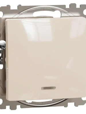 Spínač jednopólový, orientační kontrolka Schneider Electric Sedna Design řazení 1/0 So, SDD112111L béžová Top Prodej