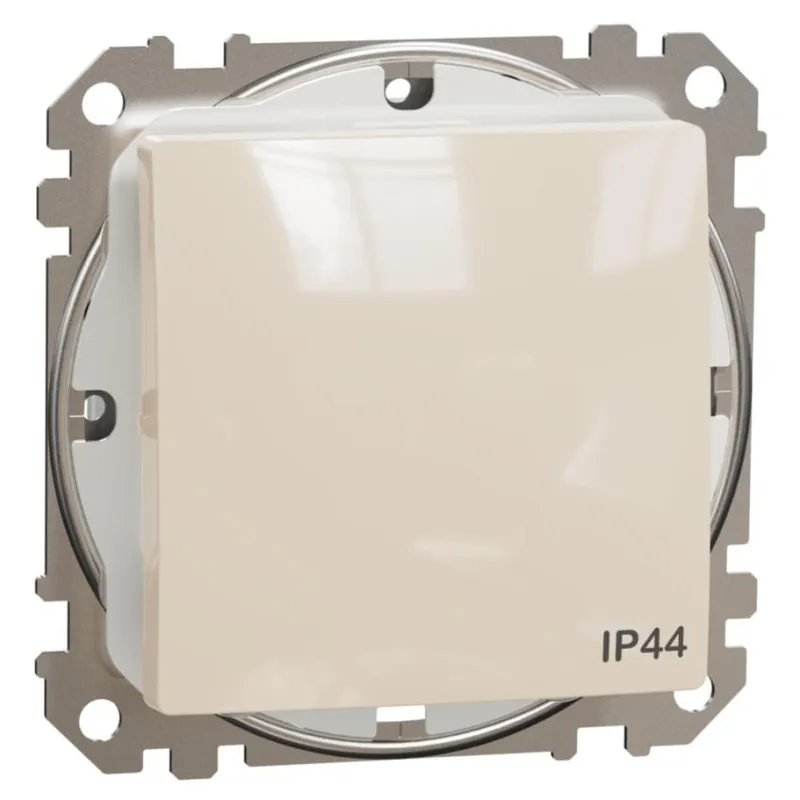 Autentický Spínač jednopólový Schneider Electric Sedna Design řazení 1, SDD212101, IP44, béžová