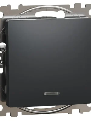 Spínač jednopólový, signalizační kontrolka Schneider Electric Sedna Design řazení 1S, SDD114101N antracit Sleva