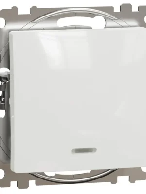 Spínač jednopólový, orientační kontrolka Schneider Electric Sedna Design řazení 1So, SDD111101L bílá Ihned K Objednání