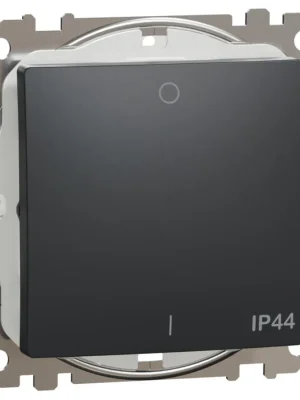 Jen Po Omezenou Doba Spínač dvoupólový Schneider Electric Sedna Design řazení 2, SDD214102, IP44, antracit