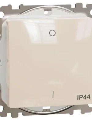 Dokud Zásoby Vydrží Spínač dvoupólový Schneider Electric Sedna Design řazení 2, SDD212102, IP44, béžová
