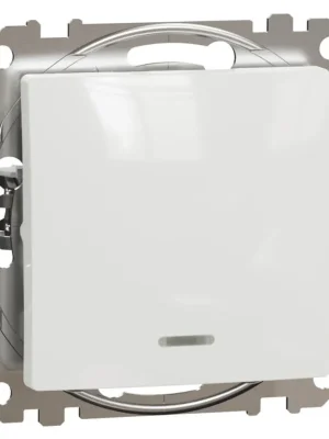Cenová Bomba Spínač dvoupólový, signalizační kontrolka Schneider Electric Sedna Design řazení 2S, SDD111162N, 16A, bílá