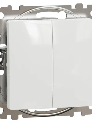 Spínač dvojitý střídavý Schneider Electric Sedna Design řazení 6+6, SDD111108 bílá Dokud Zásoby Vydrží