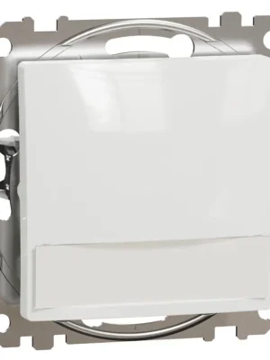 Akce Spínač s orientační kontrolkou a popisovým polem Schneider Electric Sedna Design řazení 1/0 So, SDD111143L,12V, bílá