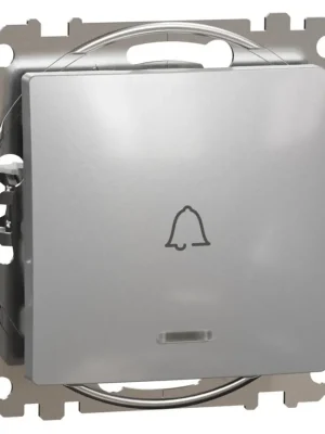 Akce Spínač "zvonek" s orientační kontrolkou Schneider Electric Sedna Design řazení 1/0 So, SDD113131L aluminium