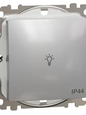 Originální Spínač "světlo" Schneider Electric Sedna Design řazení 1/0, SDD213132, IP44, aluminium