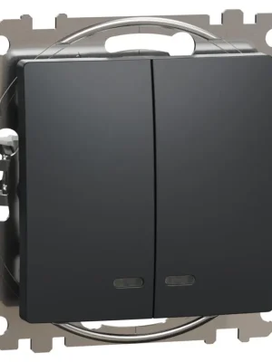 Originální Spínač sériový s orientační kontrolkou Schneider Electric Sedna Design řazení 5 So, SDD114105L antracit