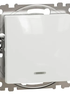 Dokud Zásoby Vydrží Spínač střídavý s orientační kontrolkou Schneider Electric Sedna Design řazení 6, SDD111106N bílá