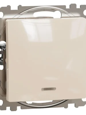 Spínač střídavý s orientační kontrolkou Schneider Electric Sedna Design řazení 6 So, SDD112106L béžová Top Prodej
