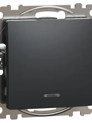 Poslední Šance Spínač střídavý s orientační kontrolkou Schneider Electric Sedna Design řazení 6 So, SDD114106L antracit