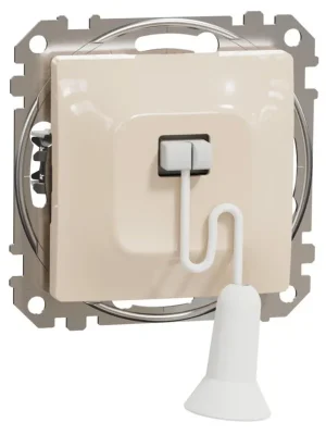 Finální Výprodej Tlačítkový spínač s táhlem Schneider Electric Sedna Design SDD112122 béžová