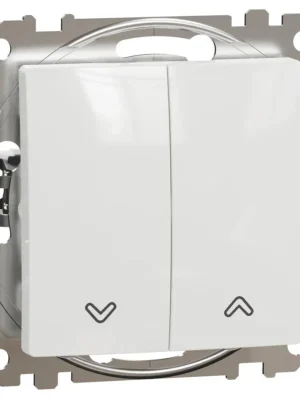 Hit Sezóny Tlačítkový spínač žaluzií Schneider Electric Sedna Design SDD111104 bílá