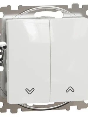 Výprodej Tlačítkový spínač žaluzií Schneider Electric Sedna Design SDD111114 bílá