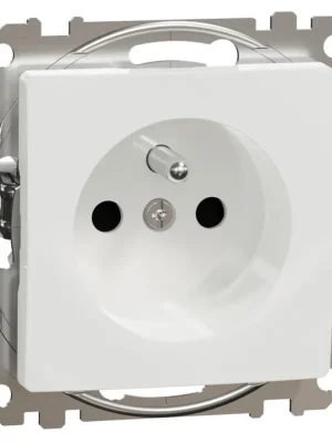 Zásuvka šroubová s clonkami Schneider Electric Sedna Design SDD111011, 230V, 16A, bílá Aktuální