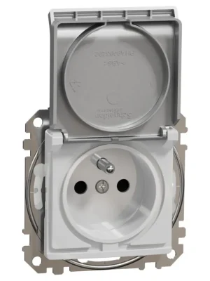 Zásuvka šroubová Schneider Electric Sedna Design SDD213013, 230V, 16A, IP44, aluminium Cenový Hit