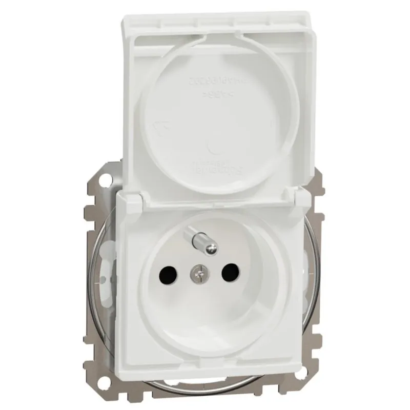 Zásuvka šroubová Schneider Electric Sedna Design SDD211013, 230V, 16A, IP44, bílá Aktuální