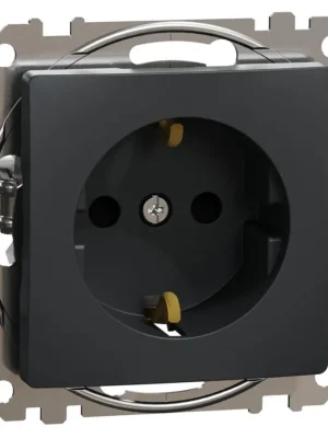Zásuvka Schneider Electric Sedna Design SDD114022, 230V, 16A, Schuko, antracit Víkendová Akce
