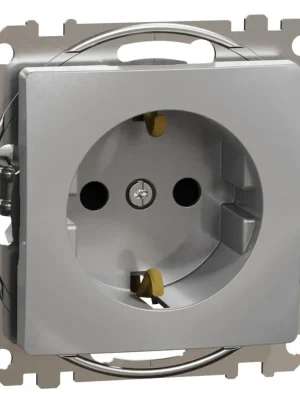 Zásuvka Schneider Electric Sedna Design SDD113021, 230V, 16A, Schuko, aluminium Poslední Šance