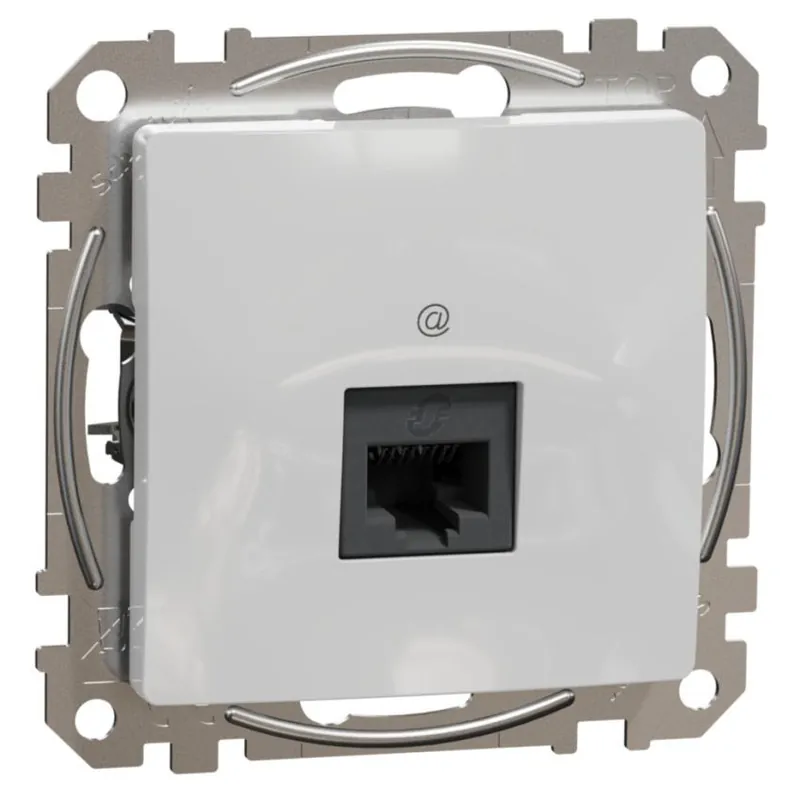 Nízká Cena Datová zásuvka Schneider Electric Sedna Design 1xRJ45 kat.6 UTP, SDD113461 aluminium