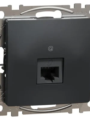 Autentický Datová zásuvka Schneider Electric Sedna Design 1xRJ45 kat.6a UTP, SDD114466 antracit