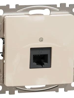 Nová Kolekce Datová zásuvka Schneider Electric Sedna Design 1xRJ45 kat.5e UTP, SDD112451 béžová