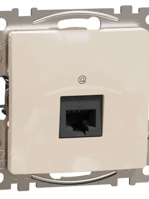 Ihned K Objednání Datová zásuvka Schneider Electric Sedna Design 1xRJ45 kat.6 UTP, SDD112461 béžová