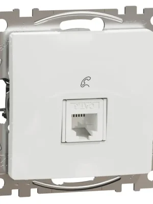 Akční Nabídka Telefonní zásuvka Schneider Electric Sedna Design 1xRJ11, SDD111491 bílá