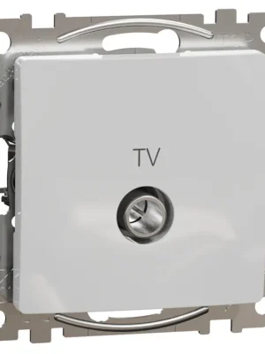 Horká Nabídka Zásuvka TV koncová Schneider Electric Sedna Design SDD113471, 4dB, aluminium