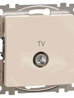 Dokud Zásoby Vydrží Zásuvka TV koncová Schneider Electric Sedna Design SDD112471, 4dB, béžová
