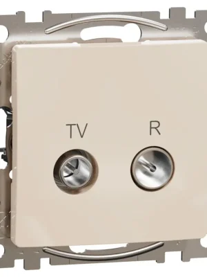 Speciální Cena Zásuvka TV R koncová Schneider Electric Sedna Design SDD112471R, 4dB, béžová