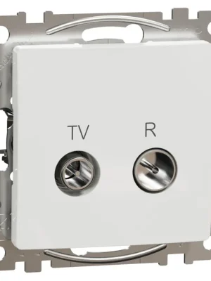 Nízká Cena Zásuvka TV R průběžná Schneider Electric Sedna Design SDD111474R, 7dB, bílá