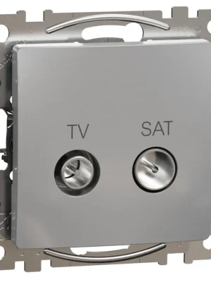 Aktuální Zásuvka TV SAT koncová Schneider Electric Sedna Design SDD113471S, 4dB, aluminium