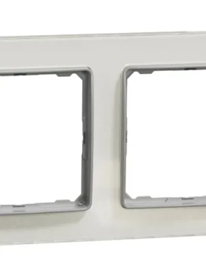 Nejlepší Volba Rámeček dvojnásobný Schneider Electric Sedna Elements SDD360802 bílé sklo