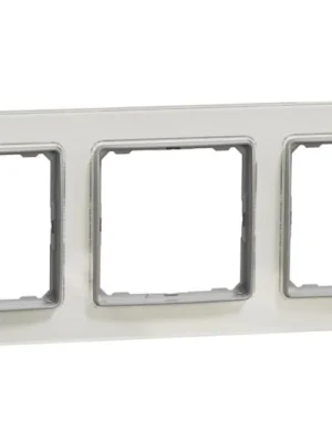 Rámeček trojnásobný Schneider Electric Sedna Elements SDD360803 bílé sklo Nejprodávanější