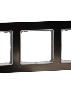 Rámeček trojnásobný Schneider Electric Sedna Elements SDD361803 tmavé sklo Zlevněný
