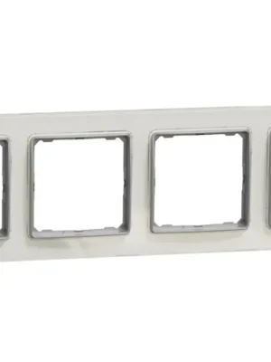 Poslední Šance Rámeček čtyřnásobný Schneider Electric Sedna Elements SDD360804 bílé sklo