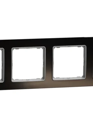 Rámeček čtyřnásobný Schneider Electric Sedna Elements SDD361804 tmavé sklo Rychlé Dodání