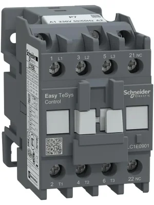SCHNEIDER TESYS E LC1E0901P7 STYKAČ 3P 9A 1V CÍVKA 230V AC 50/60HZ Speciální Cena