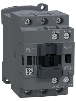 SCHNEIDER TESYS E LC1E1801BD STYKAČ 3P 18A 1V CÍVKA 24V DC Novinka