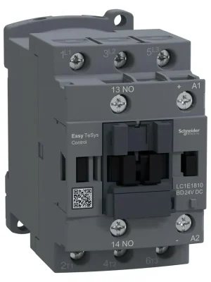 Nakupujte Hned SCHNEIDER TESYS E LC1E1810BD STYKAČ 3P 18A 1Z CÍVKA 24V DC