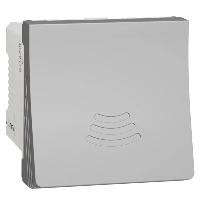 Bzučák Schneider Electric Nová Unica NU378530, 2M, aluminium Ověřený